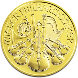 [10231] Vienna Philharmonic 1/4oz Gold Coin 2013